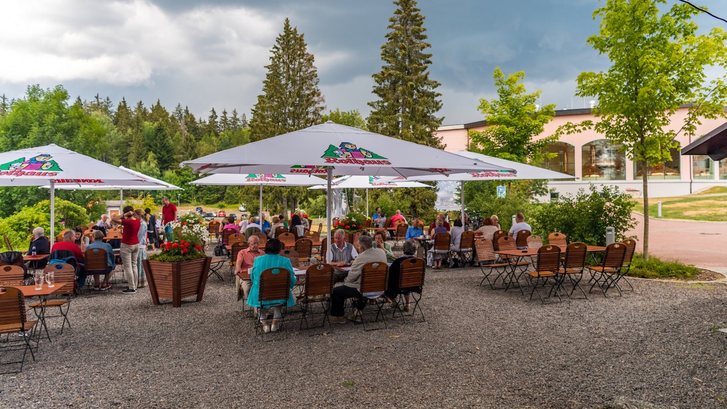 Erlebnis-Biergarten Rothaus Genusswelt